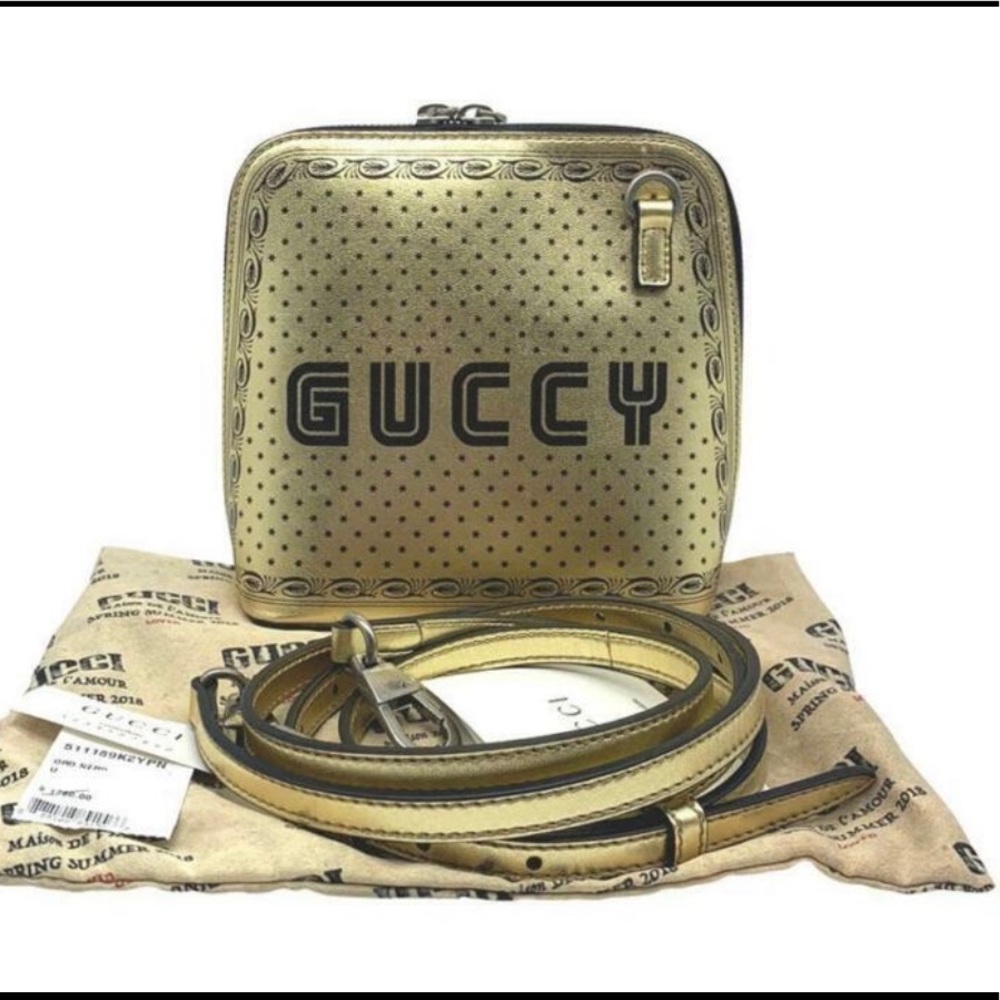 Authentic Gucci Moon and Star Shoulder Bag